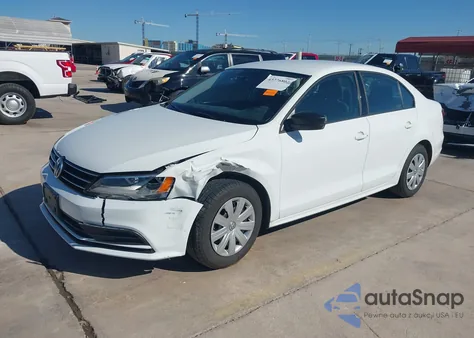 2015 Volkswagen Jetta 2.0L S from USA, damaged, VIN 3VW2K7AJ2FM296662